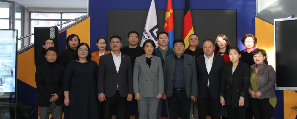 ​New Mongol Institute of Technology delegations visited GMIT
